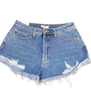 NWT Forever 21 Distressed Cut-off Short Size 29